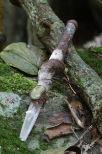 Snowflake-Epidote wand