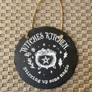 Witches Kitchen Slate Sign
